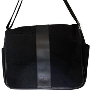 COACH Black Fabric Crossbody Bag